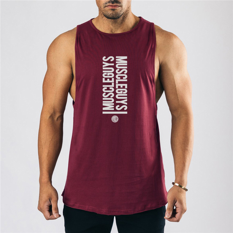 Sommer-Fitness-Sport-Camisole für Herren, atmungsaktives und locker sitzendes ärmelloses Trainings-T-Shirt zum schnellen Trocknen_voghion.com