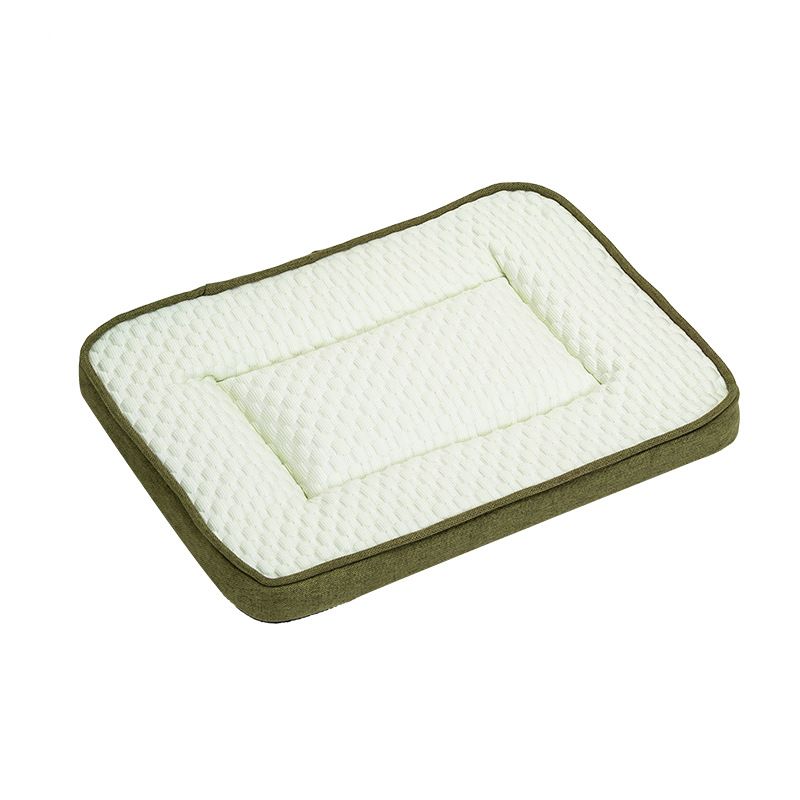 Silk Summer Cooling Heat Dissipation Dog Cat Bed Ice Bean Pet Mat_voghion.com