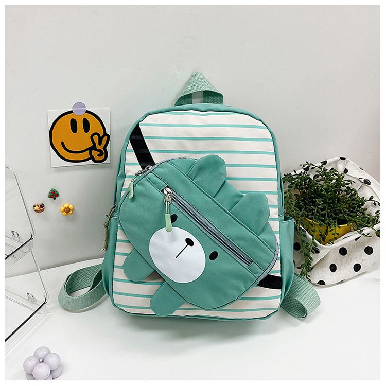 Andralyn Modny plecak dziecięcy Nowy plecak z kreskówkowym misiem Uroczy plecak dla uczniów szkół podstawowych_voghion.com