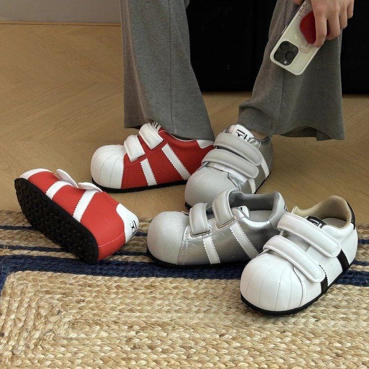 Mocassini piatti in pelle da donna, scarpe casual larghe, autunno/inverno 2025, nuove e versatili_voghion.com