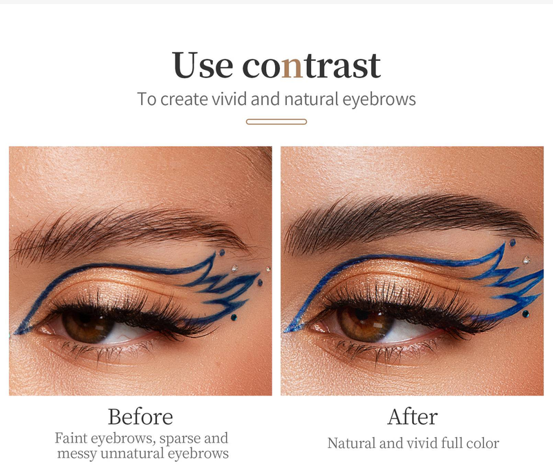 Four fork liquid eyebrow pencil lasting natural three-dimensional, no fading, waterproof, anti-sweat, no smudding four claw eyebrow pencil_voghion.com