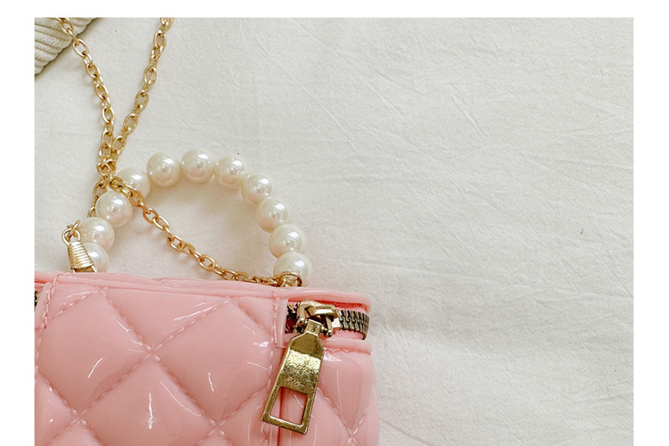 Perlenhandtasche für Mädchen – süße Mini-Geldbörse für kleine Prinzessinnen, transparente Kosmetiktasche für Frühling und Sommer mit verstellbarem Riemen_voghion.com