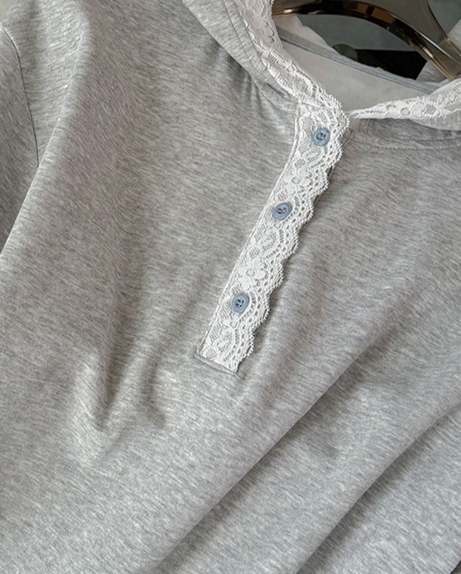 DameskledingKlein, mode, casual pak, effen kleur, trui met korte mouwen, sportbroek, casual tweedelig pak_voghion.com