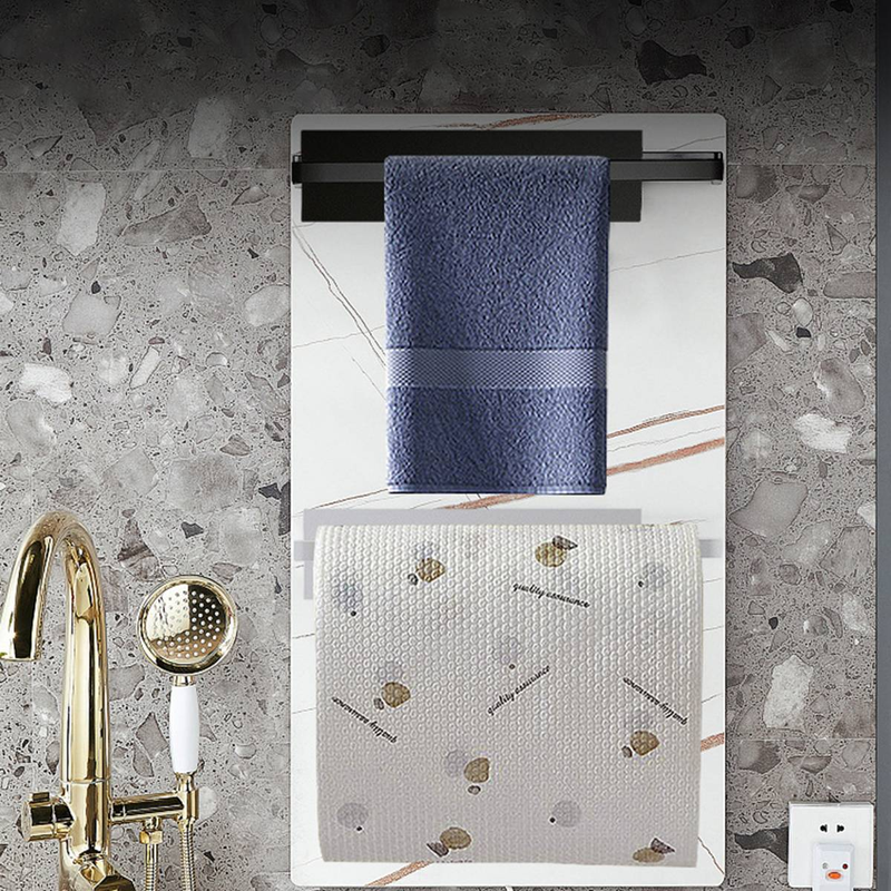 1Pcs Toilet Roll Holder Wall Mount Paper Punch Free Towel Bar Rack For Kitchen Bathroom_voghion.com