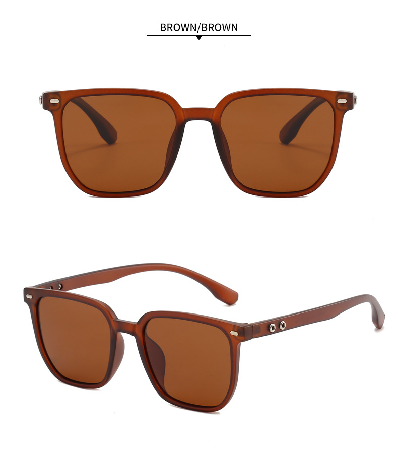 Men's Sunglasses New Polarized Sunglasses For Women, Personalized Retro Sun Visors, Sunglasses For Men, European And American Sunglasses_voghion.com