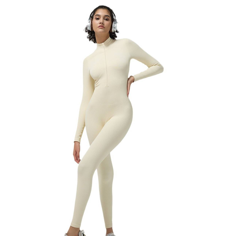Women's Clothing New Thread High Intensity Training One Piece Yoga Suit Without Chest Pad Sports Slim Women's Jumpsuit_voghion.com