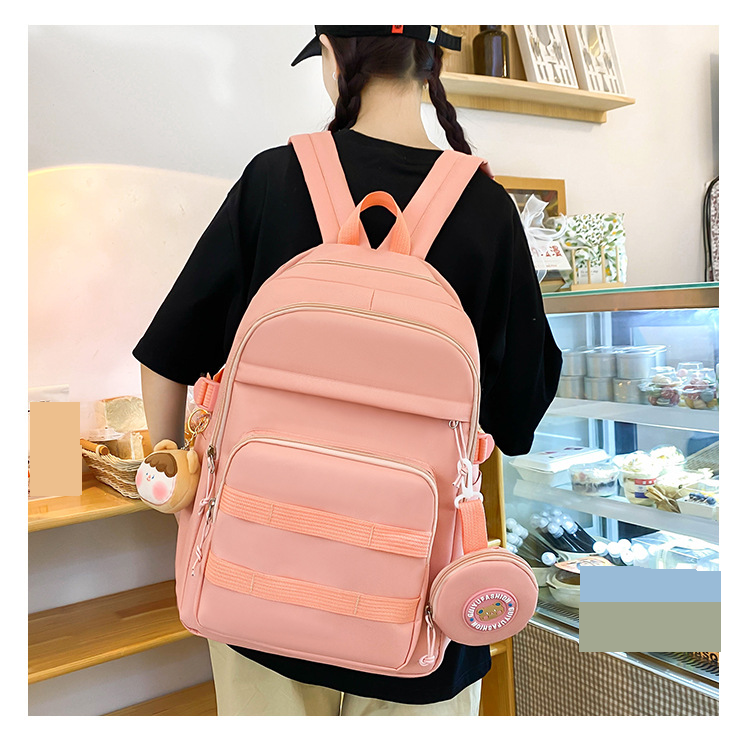 Zaini per bambini, estate, nuova stagione scolastica, zaino per studenti della scuola primaria di 3a e 4a elementare, stile coreano, semplice, grande capacità, borsa casual in tela_voghion.com
