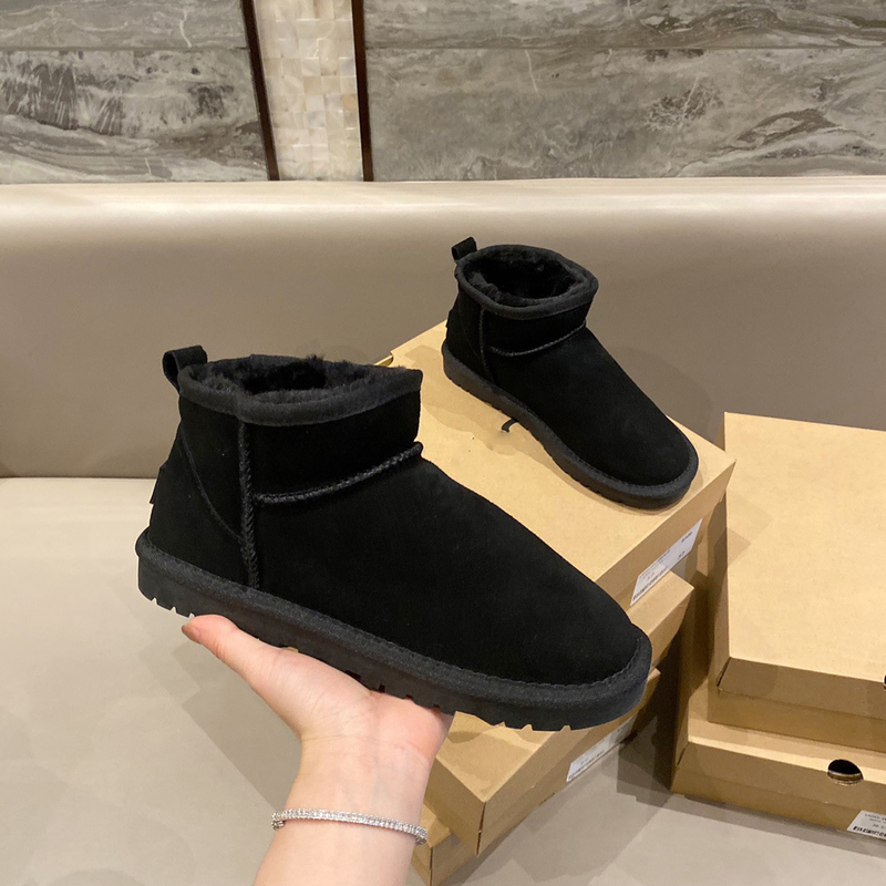 Botas clássicas ultramini plataforma masculinas e femininas, chinelos de neve de grife, chinelos de pele Tasman, camurça, lã, sem cadarço, inverno_voghion.com