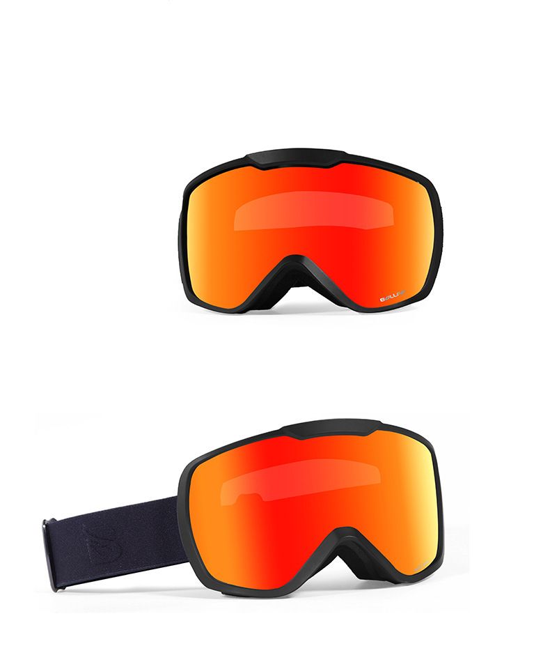 New Protective Mountaineering Snow Goggles Snap-on Myopia Cylindrical Double-layer Anti-fog Ski Equipment_voghion.com