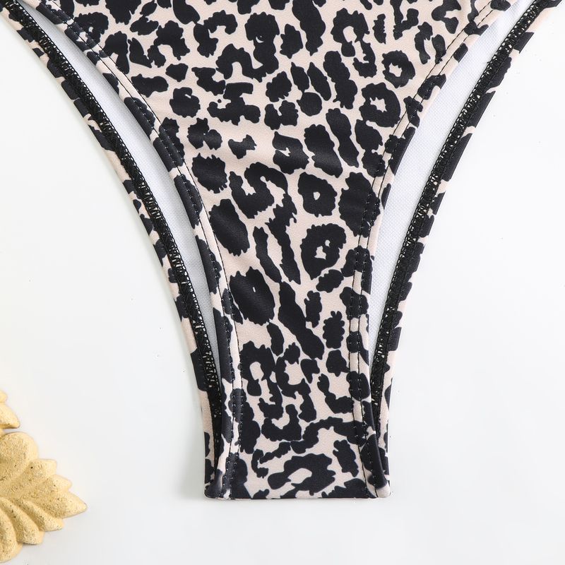 Bikini New Leopard Print Subsystem With Sexy Swimsuit_voghion.com