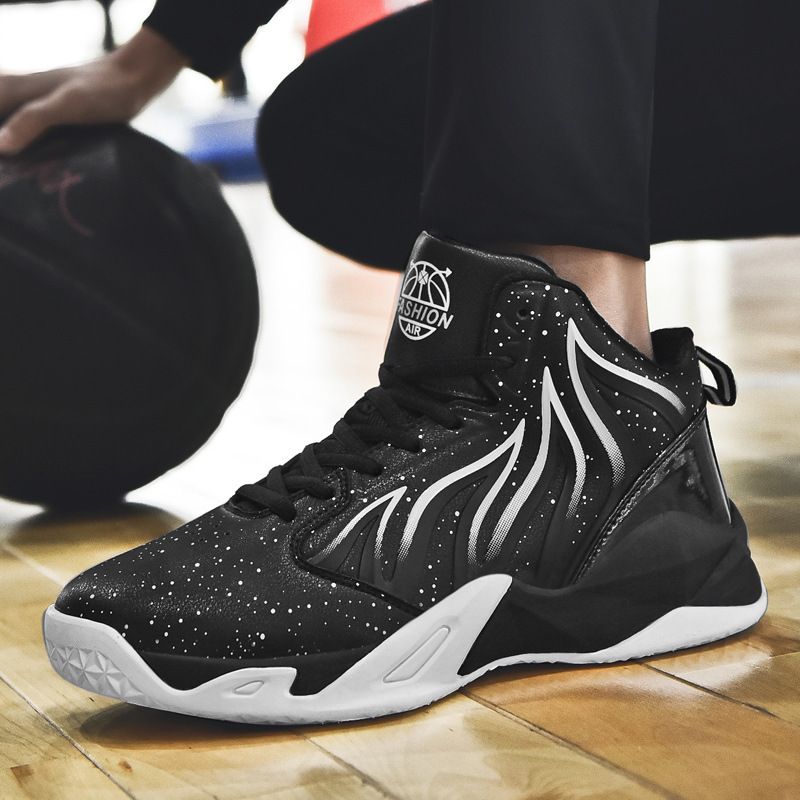 2024 Herbst Neue Basketball Sport- und Freizeitschuhe, Mid Top, Praktische Große Größe Turnschuhe, Herren 47 48_voghion.com