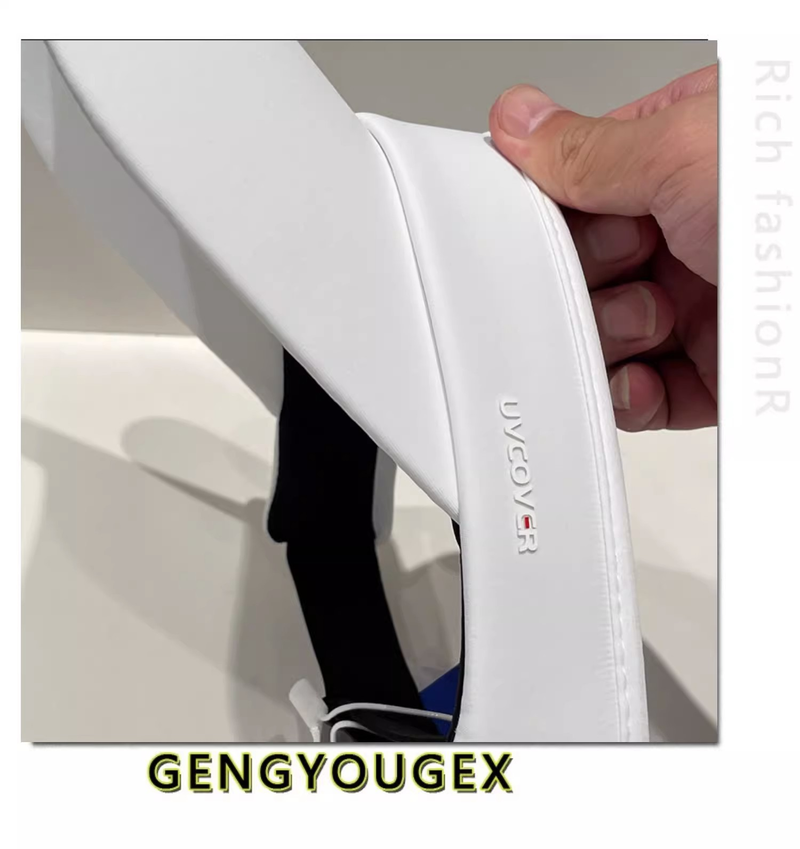 Japāņu UV Skriešana Tukšs Fem Vasaras Sports Brīvdabas Izejošais Lielās Karnīzes Ledus Zīds Vēsa Sajūta Nav Top Duck Mēle Cepures_voghion.com