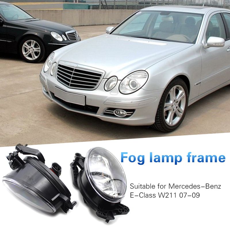 Lampe MB2592117 MB2593117 Klare Linse Licht 1698201556 1698201656 Nebelscheinwerfer für Mercedes Benz E-Klasse W211 2007-2009_voghion.com