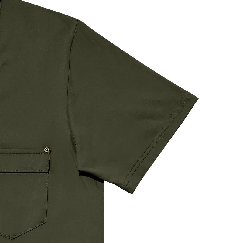 Herren-T-Shirt mit V-Ausschnitt und Tasche – Leichtes Polyester-Mischgewebe mit knitterfreier Oberfläche (S-XXXL) – Lässiges T-Shirt mit schmaler Passform für Komfort im Alltag_voghion.com