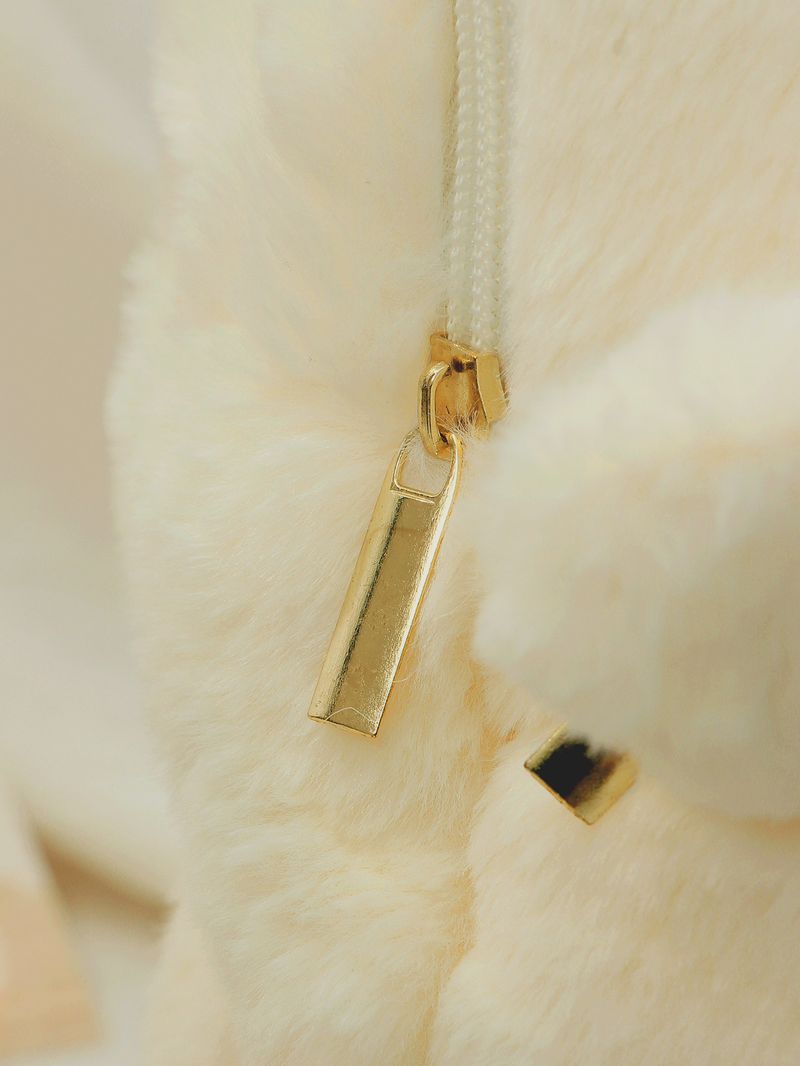 Kuscheliger, flauschiger Rucksack für Mädchen und Jungen – große Kapazität, süßer Schulranzen mit Teddybär-Aufdruck und gepolsterten Trägern, leicht und strapazierfähig (Größen 22 x 8 x 28 cm)_voghion.com