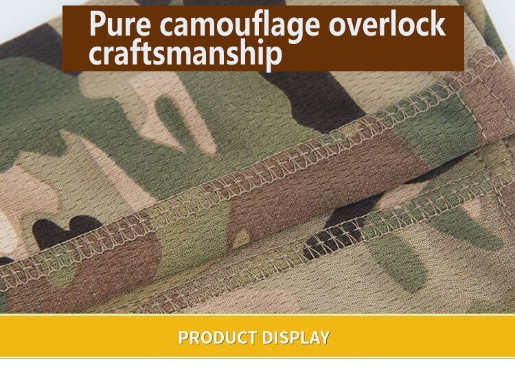 Military Hood Tactical Army Baseball Kepsar för sommaren Snapback Solhattar Utomhus Camouflage Balaclava Halv Ski Mask_voghion.com
