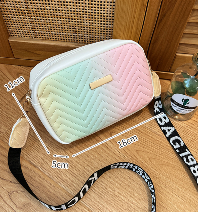 Sacs pour femmes 2023 nouvelle vague motif brodé fer cuir ruban petit sac carré sac photo décontracté diffusion en direct sac cadeau_voghion.com