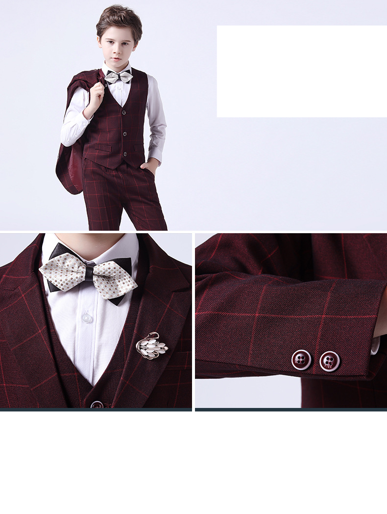 Dječja odjeća Dječje odijelo od tri dijela, dječje malo odijelo, haljina, odjeća za voditelje_voghion.com