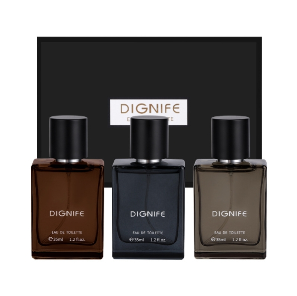 3-teiliges Kölnisch-Set für Herren, holziger Duft, Blue Earth-Parfüm, Geschenkbox-Set_voghion.com