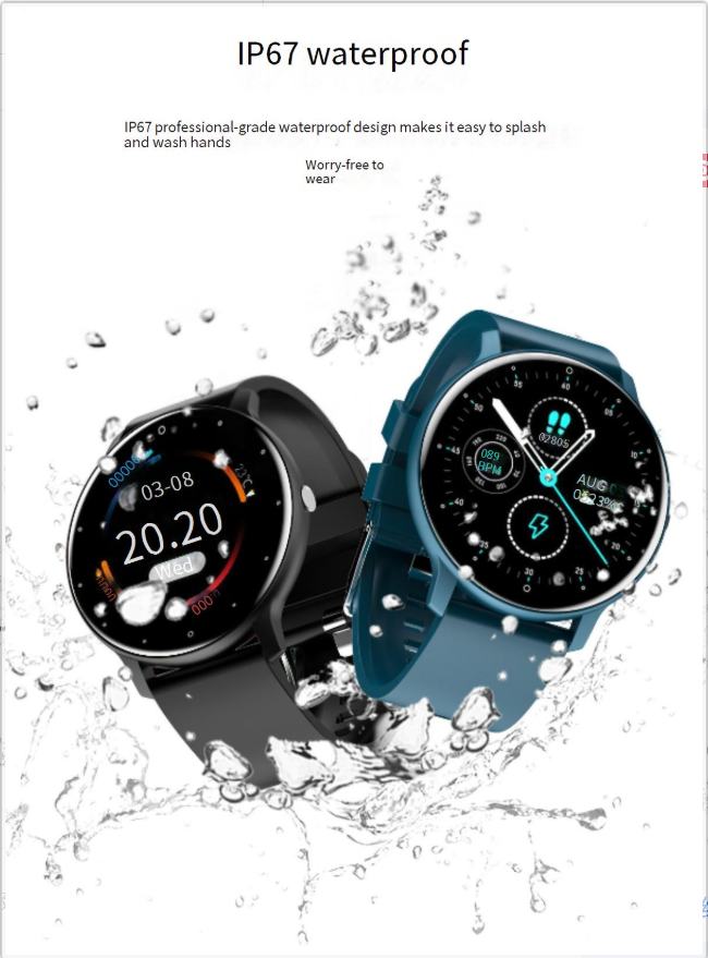 Slimme polsbandjes Smartwatch hartslag bloeddruk slaapmonitoring stappenteller afstandsbediening foto Bluetooth-armband_voghion.com