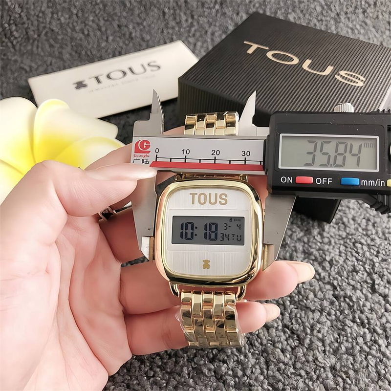 Popüler Modeller Bayan LED Elektronik Saat Öğrenciler Kişiselleştirilmiş Kol Saati Dijital Kadran Kuvars Saat_voghion.com