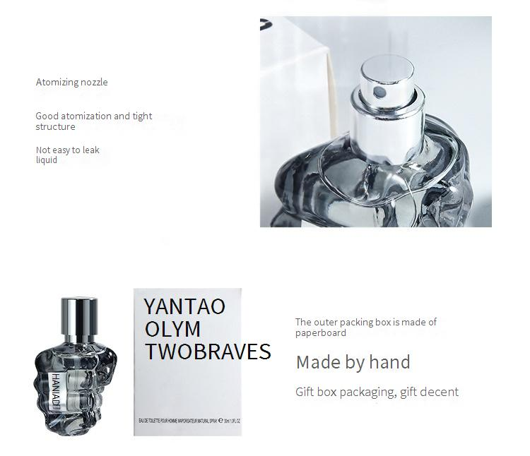 Parfum pour homme Brave Fist, parfum frais et durable, léger, pour homme, vente en gros, 30 ml_voghion.com