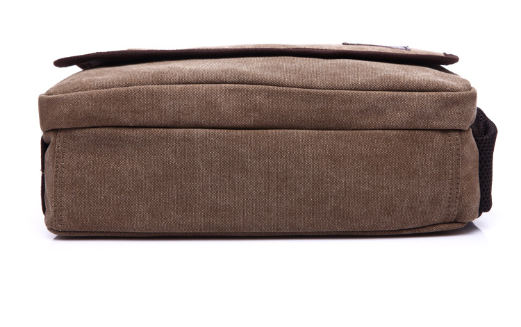 Men's Crossbody Bags Men's Leisure Bag Trend Solid Color Men's Canvas Shoulder Bag Men's Messenger Bag Men's Bag_voghion.com