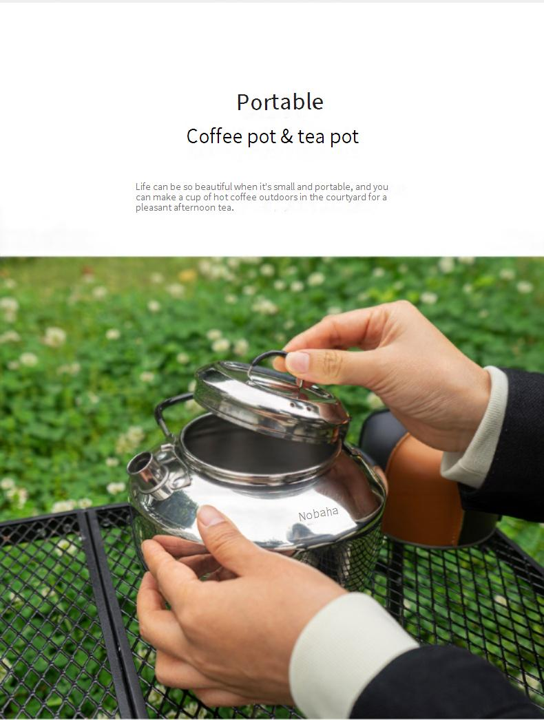 1,5-l-Camping-Wasserflasche aus Edelstahl – 304 lebensmittelecht und auslaufsicher – tragbarer Tee-/Kaffeekessel für den Außenbereich für Wanderpicknicks und Roadtrips_voghion.com