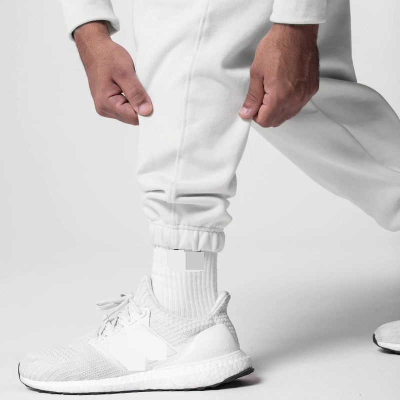 Pantalon de jogging en coton pour homme – Coupe ample, idéal pour la course à pied et le basket-ball (poignets élastiques respirants, grande taille disponible)_voghion.com