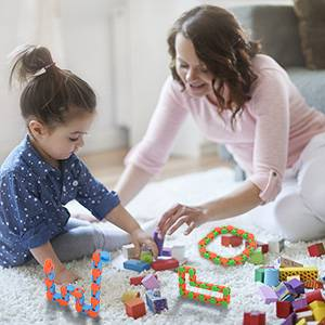 6 stuks 24 links gekke tracks klikken en klikken fidget-speelgoed, vingersensorisch speelgoed, slangenpuzzels voor stressverlichting, feesttasvullingen, feestgunsten, willekeurige kleur_voghion.com