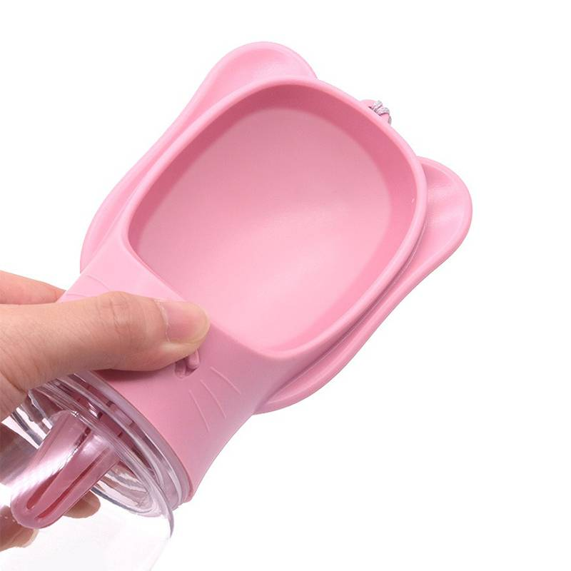 Pet Water Dispenser 2-in-1 Outdoor Cat & Dog Feeder/Drinking Bottle_voghion.com