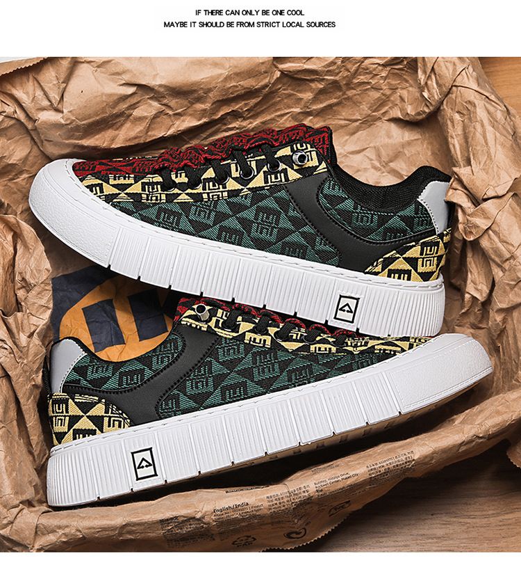 Zapatillas de lona para hombre 2024 nuevas de otoño transpirables, versátiles, informales, planas, antideslizantes y con aumento de altura, deportivas para jóvenes a la moda_voghion.com