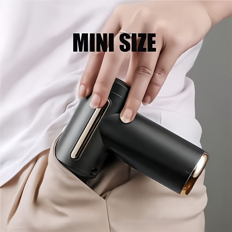 Pistolet de massage à percussion musculaire, masseur de tissus profonds portatif rechargeable de type C pour soulager les douleurs du cou et du dos_voghion.com