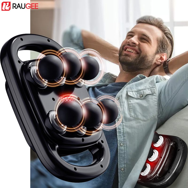 Fascia hatfejű pisztoly izomlazító masszírozó relief test nyak membrán Rob nyaki gerinc masszázs eszköz_voghion.com