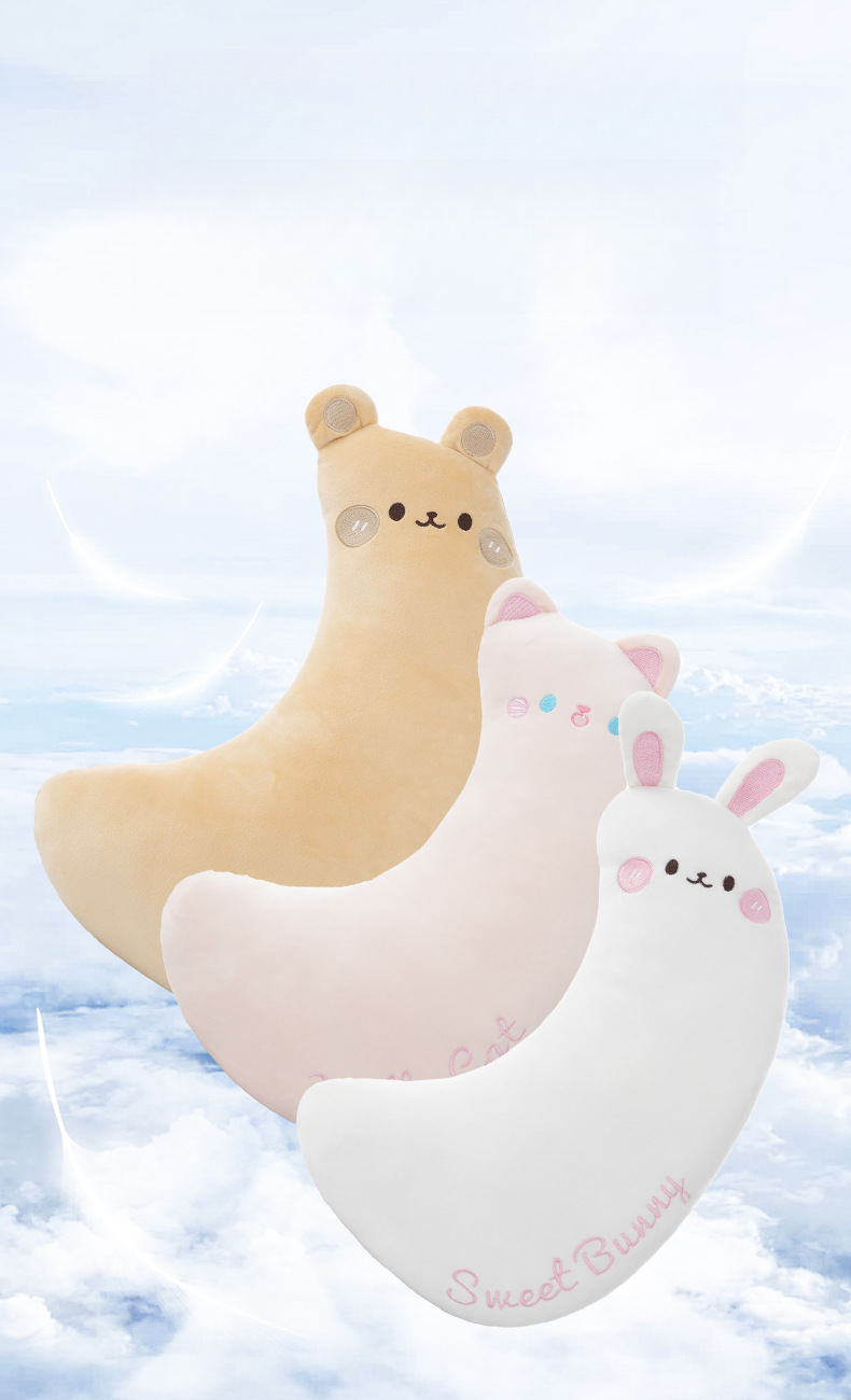 Car cartoon interior pillow cute child anti pinch car seat belt shoulder protector_voghion.com