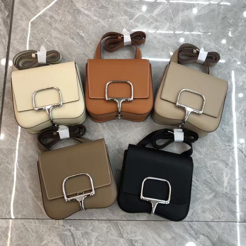 Echtes Leder Damen Schulter Mode Sattel Große Kapazität Vielseitige Crossbody Einzigartige Hüfttasche_voghion.com
