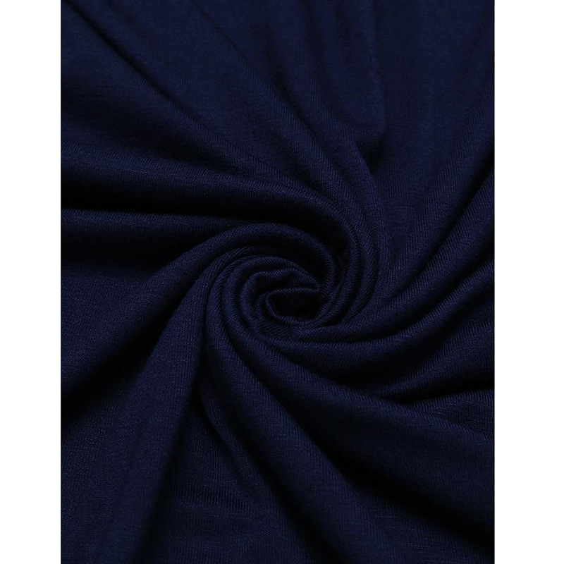 Abbigliamento da donna Nuovo comodo girocollo in cotone a maniche corte in cotone a colori larghi a contrasto Abbigliamento per la casa all'ingrosso_voghion.com