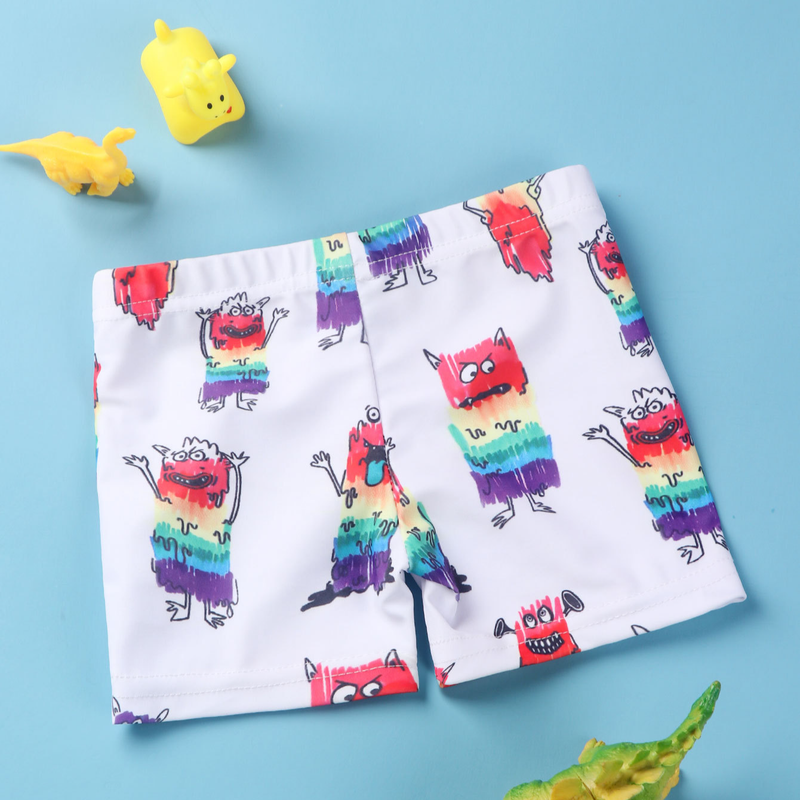 Bañador infantil Mother&Kids estampado pequeño estilo fresco_voghion.com