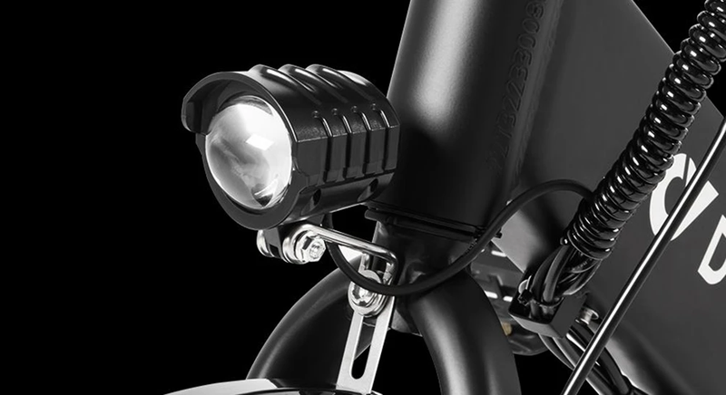 DYU C3 elcykel för vuxna 14" hopfällbar E-cykel för pendlarstad med 350W motor och 36V 7,5Ah batteri_voghion.com
