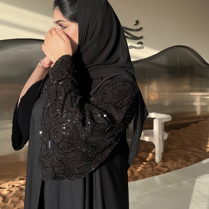 Women's Clothing Handmade New Dress Ethnic Style Black Robe_voghion.com