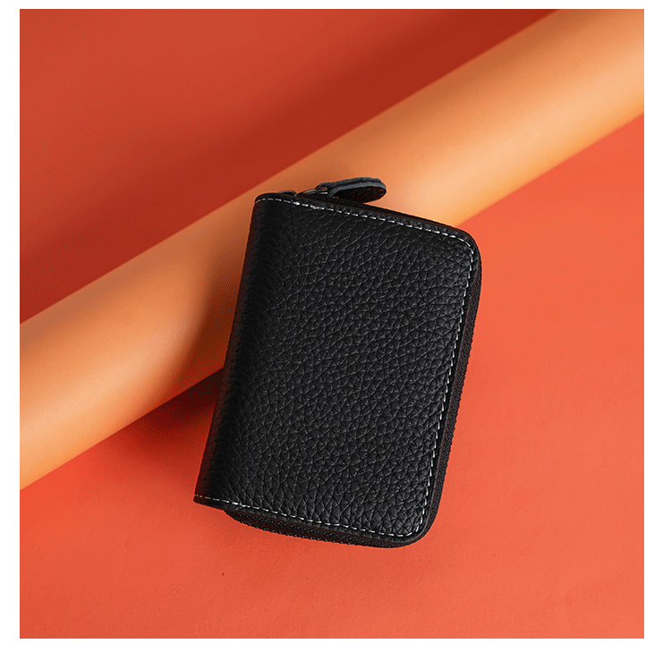 Card Bag Card Cases Anti Theft Card Holder For Women Genuine Leather ID Storage Bag, Wallet For Men, Card Holder With Multiple Card Slots_voghion.com