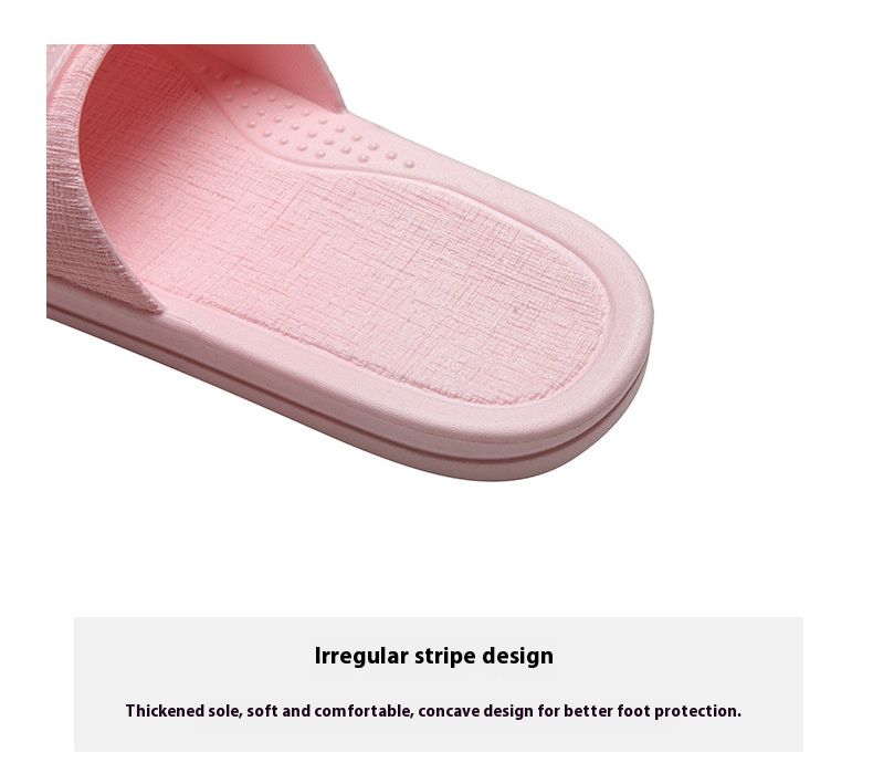 Men's & Women's Anti-Slip PVC Slippers – Breathable Toe Loop Sandals For Home, Bathroom & Outdoor (Minimalist Couple Design, Multiple Colors)_voghion.com