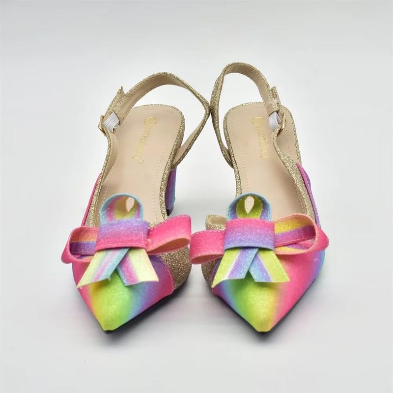 Stylish women's high-heeled pointed hollow sandals with a clutch set_voghion.com