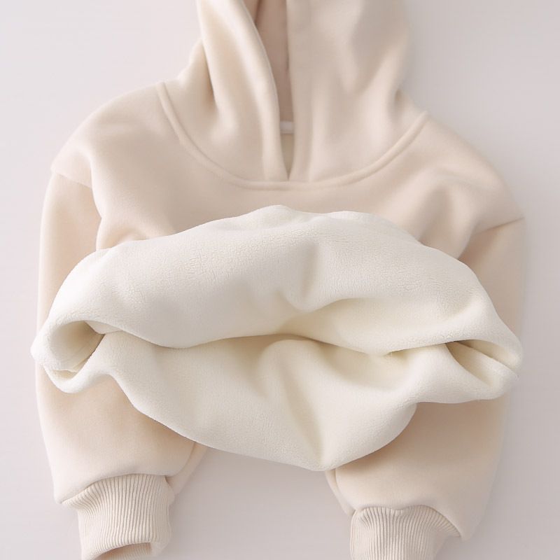 Nuovo ed elegante abbigliamento invernale per neonati, gilet spesso foderato in pile, set da tre pezzi alla moda per ragazzi_voghion.com