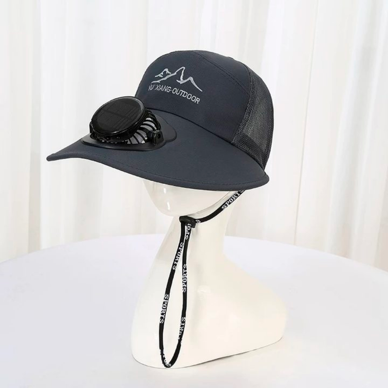 Cappellino traspirante RYYD - Impermeabile | USB/Solare | Unisex UE_voghion.com