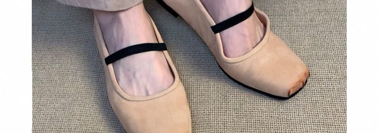 Cowhide Version Handmade All Match Ballet Shoes, Flat Shoes For Women, Mary Jane Shoes, Soft Bottom Pig Nose Shoes_voghion.com