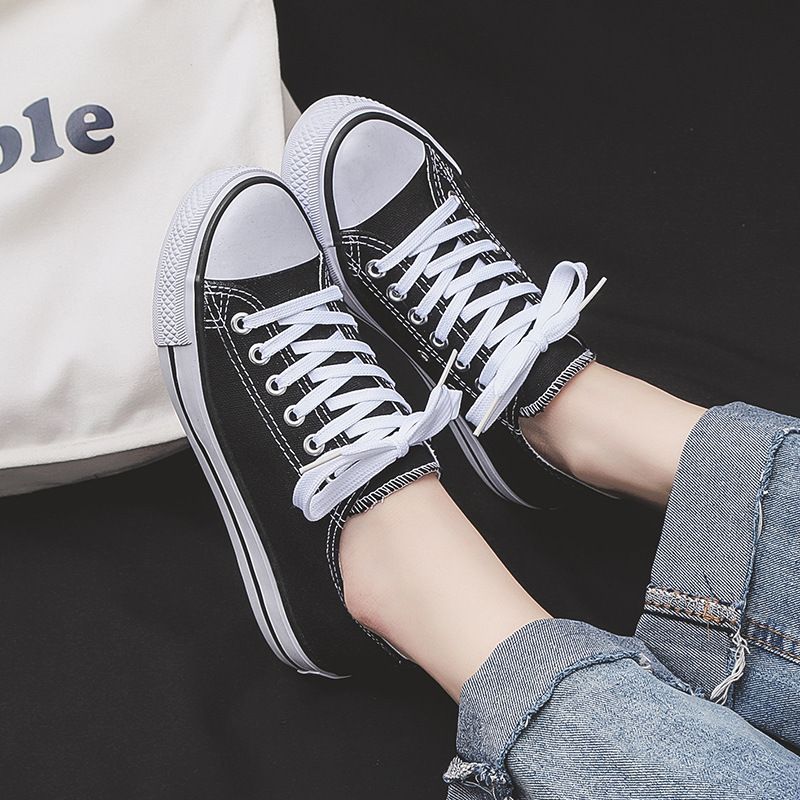 Scarpe casual neutre in tela con lacci anteriori, traspiranti, con tacco basso, da uomo_voghion.com