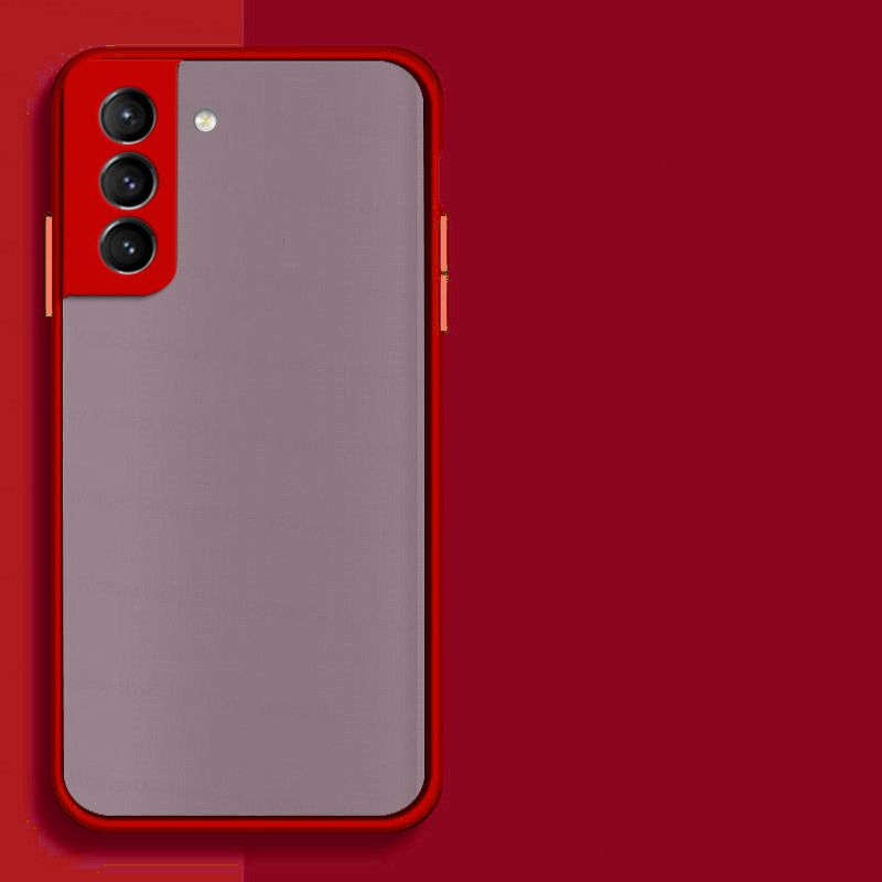 Matte PC For Galaxy 5G Case Samsung S22 S20 S21 FE Cover Shockproof Hard Phone_voghion.com