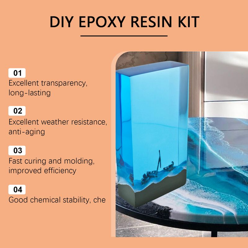 Dowmoo Clear Epoxy Set Curing Adhesive Clear Quick Drying Adhesive Jewelry Making Craft Art_voghion.com