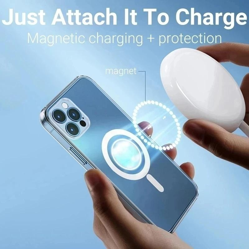 Cover For Case iPhone 15 11 12 13 14 Pro Max Mini Clear Acrylic Cases_voghion.com